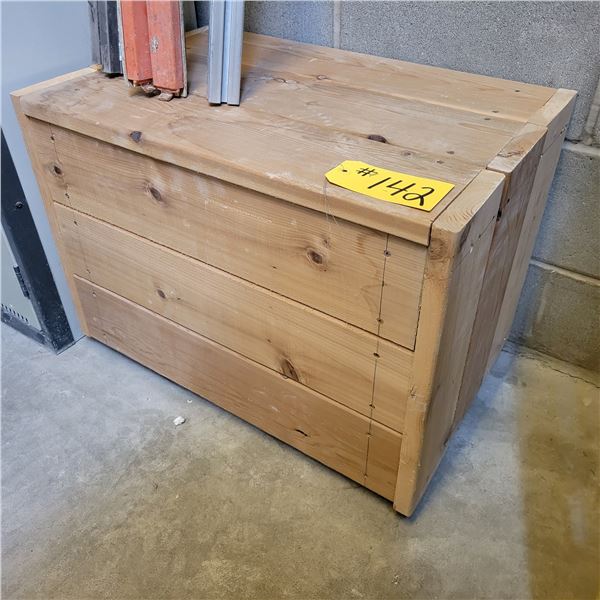 (Selling all together) 3- Cedar benches