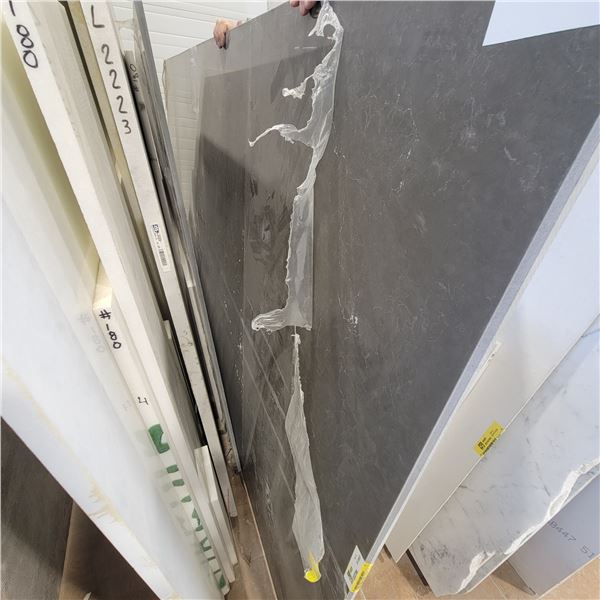 (Selling al together) Caesarstone 5003 Piatra Grey, Full slab 1/2 in x 56 1/2 in x 120 in & partial 