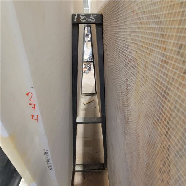 Metal A-frame, Stand cannot leave until March 15th