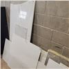 Image 3 : Qty of various partial slabs of marble, porcelain, granite & onyx