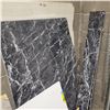 Image 6 : Qty of various partial slabs of marble, porcelain, granite & onyx