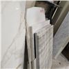 Image 3 : Qty of partial slabs of various marble & onyx