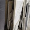 Image 4 : Qty of partial slabs of various marble & onyx