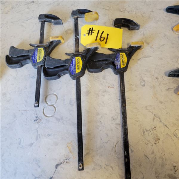 3- Quick grip mini bar clamps