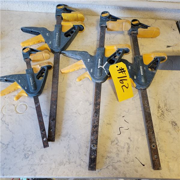 4- Mastercraft bar clamps