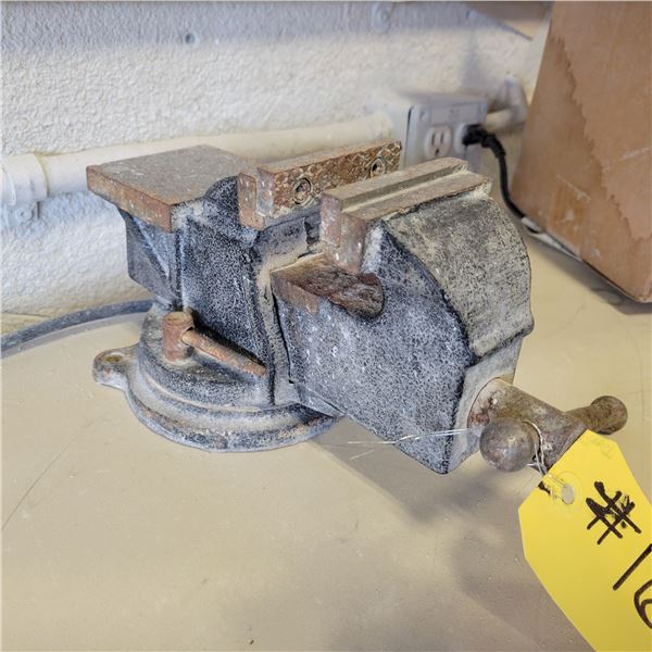 2- Adjustable bar clamps & 1 small swivel vice