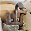 Image 2 : Moen 2- handle oil rubbed bronze bathroom faucet