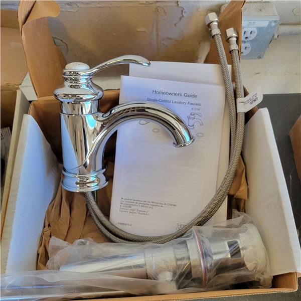Kohler Fairfax polished chrome bathroom faucet