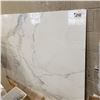 Image 1 : 1- Full slab of porcelain, 1/4 in x 118 in x 55 in
