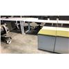 Image 2 : HERMAN MILLER WHITE 60" X 60" L-SHAPE COMPUTER DESK (RH)