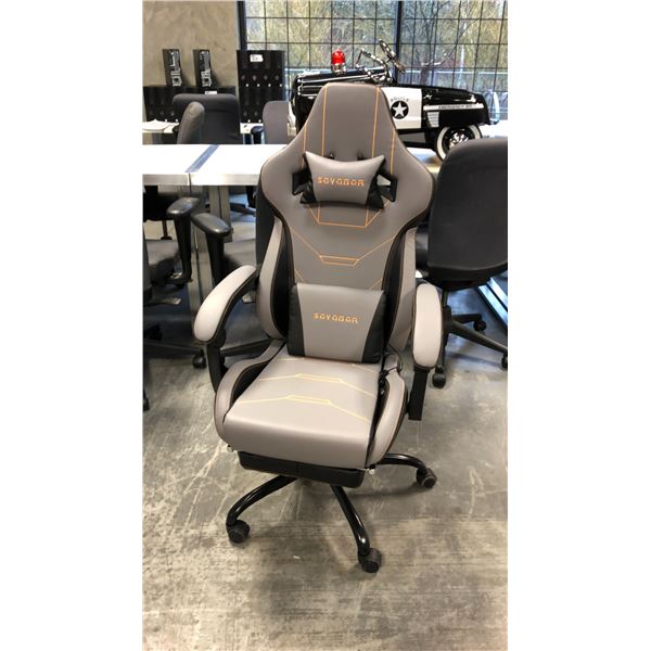 SEYABER GREY/BLACK GAMING CHAIR