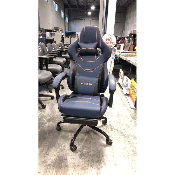 SEYABER BLUE GAMING CHAIR