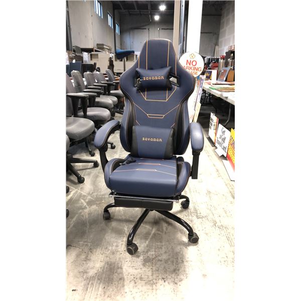 SEYABER BLUE GAMING CHAIR