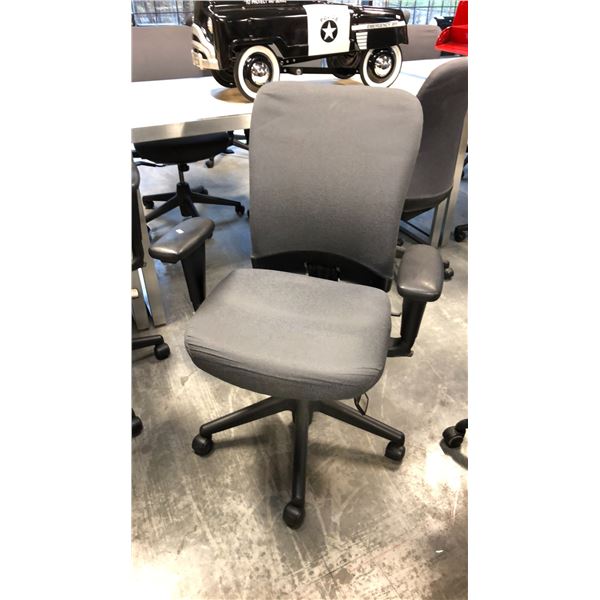 HAWORTH GREY ADJUSTABLE TASK CHAIR