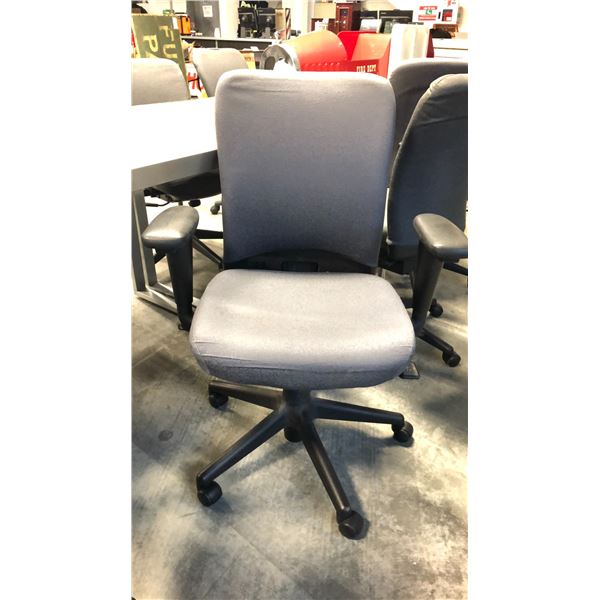HAWORTH GREY ADJUSTABLE TASK CHAIR