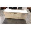 Image 1 : WHITE 4'W MEDIA CABINET