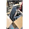 Image 2 : BOX OF ASSORTED KEYBOARDS AND CABLES
