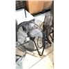 Image 2 : 3 FANS, 4 ASSORTED CHAIRS & MISC TABLES