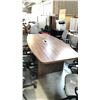 Image 1 : ASH 8' X 3.5' BOARDROOM TABLE