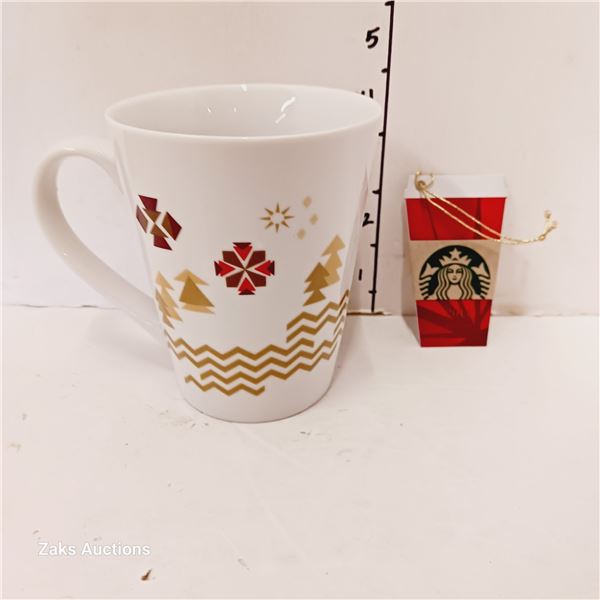 2013 Starbucks Mug w/ Collectible Gift Certificate