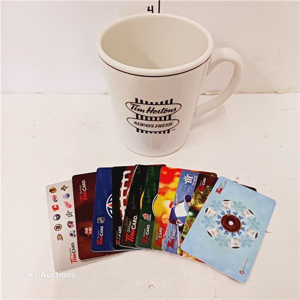 Tim Hortons Mug & Collectible Gift Cards