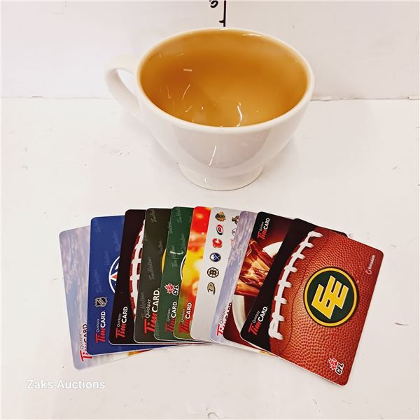 Tim Hortons Tea Cup & Collectible Gift Cards