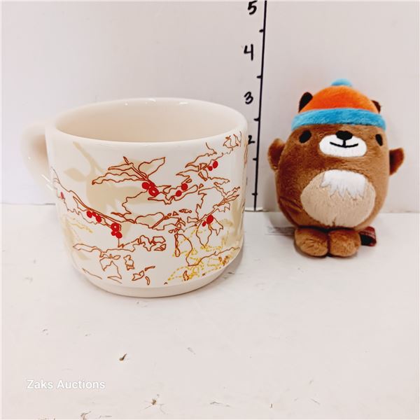 2009 Starbucks Mug & Stuffie
