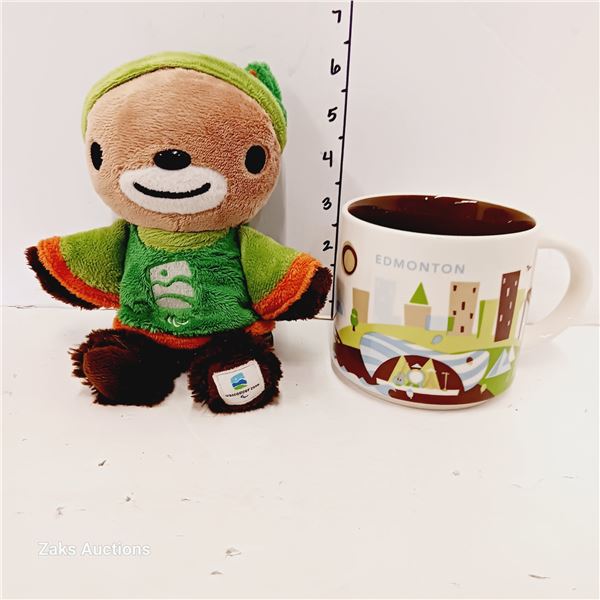 2013 Starbucks Edmonton Mug & Stuffie