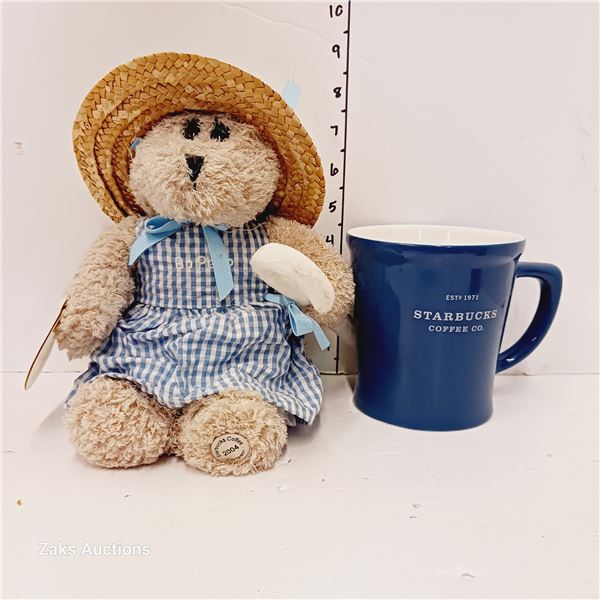 2008 Starbucks Mug & Stuffie