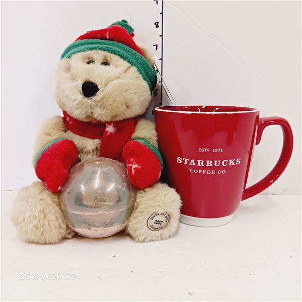 2009 Starbucks Mug & Stuffie