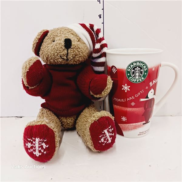 2010 Starbucks Mug & Stuffie