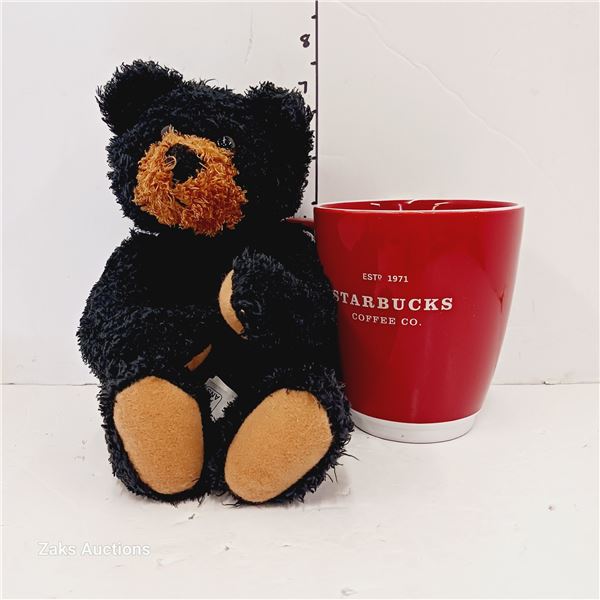 2008 Starbucks Mug & Stuffie