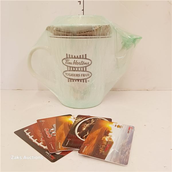 Tim Hortons Teapot for 1 & Collectible Gift Cards