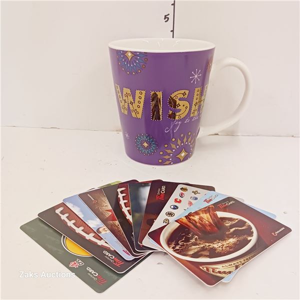 2006 Starbucks Mug & Tim Hortons Collectible Cards