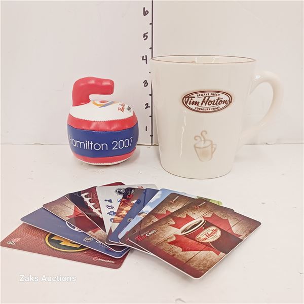 # 007 Limited Edition Tim Hortons Mug & Collectible Gift Card & Stuffie