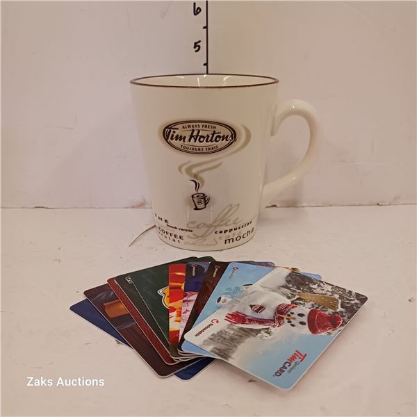 # 005 Limited Edition Tim Hortons Mug & Collectible Gift Cards