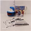 Image 2 : # 002 Limited Edition "Winning Goal" Tim Hortons Mug & Stuffie & Collectible Gift Cards