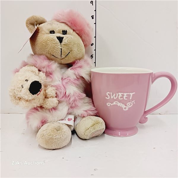2006 Starbucks Mug & Stuffie