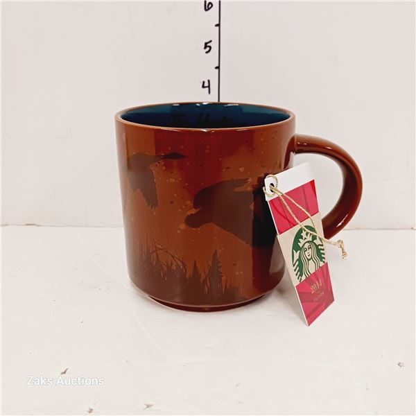 # 017 Limited Edition Tim Hortons Mug & Starbucks Collectible Gift Card