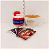 Image 1 : Tim Hortons Tea Cup & Collectible Gift Cards & Stuffie