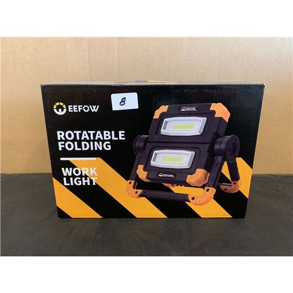 EEFOW Rotatable Folding LED Work Light