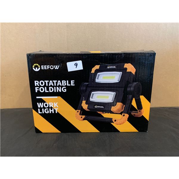 EEFOW Rotatable Folding LED Work Light