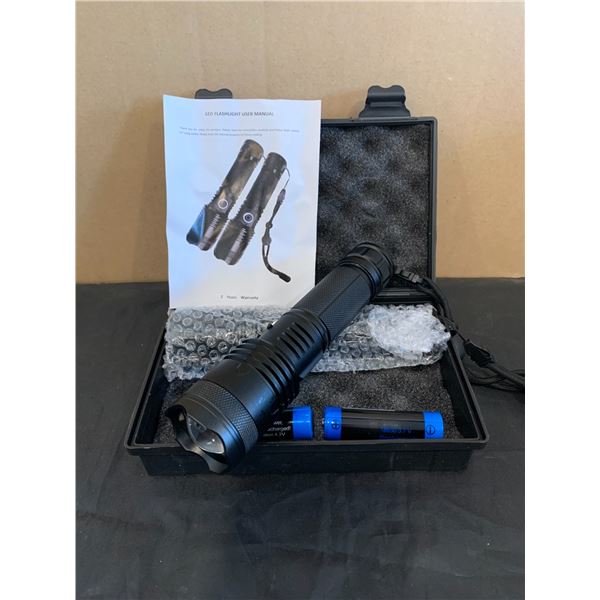 POWERT STYLE Led Rechargeable Flashlight 2 Pack