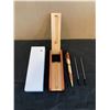 Image 1 : Wooden Pen With Gift Box & Spare Ink