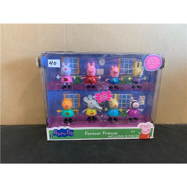 Peppa Pig Forever Friends - 8 Piece Figure Set
