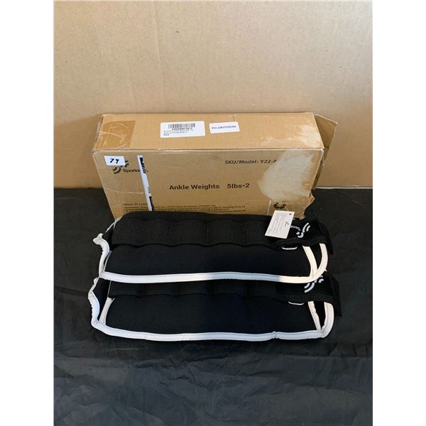 Sportneer Ankle Weights 5 LBS x 2