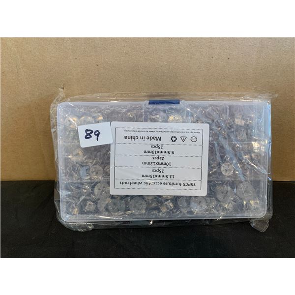 75 PCS Cam Lock Fittings - Eccentric Wheel Nut Set