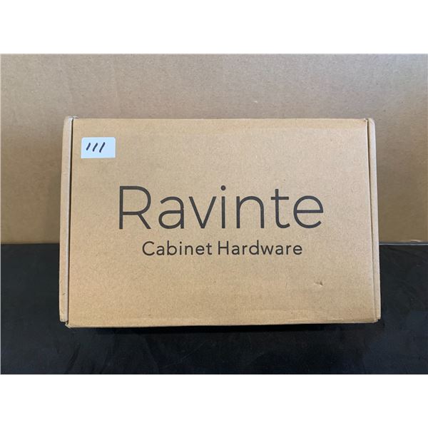 Ravinte 30 Pack - Black - 4 Inch Kitchen Square Cabinet Hardware