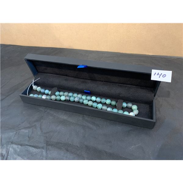 Natural Bead Strand Necklace