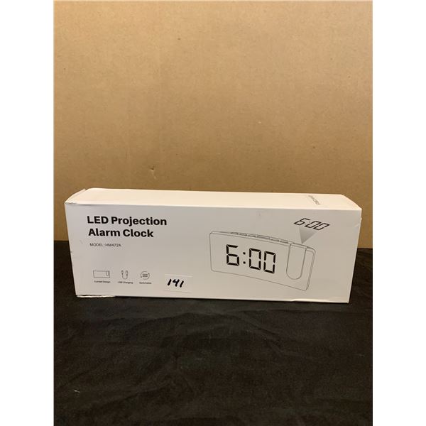 LED Projection Alarm Clock